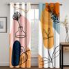 Geometric Abstract Art Anthestic Morandi Window Curtains Blinds For Living Room Bedroom Kicthen Office Door Blinds Windows 2Pcs