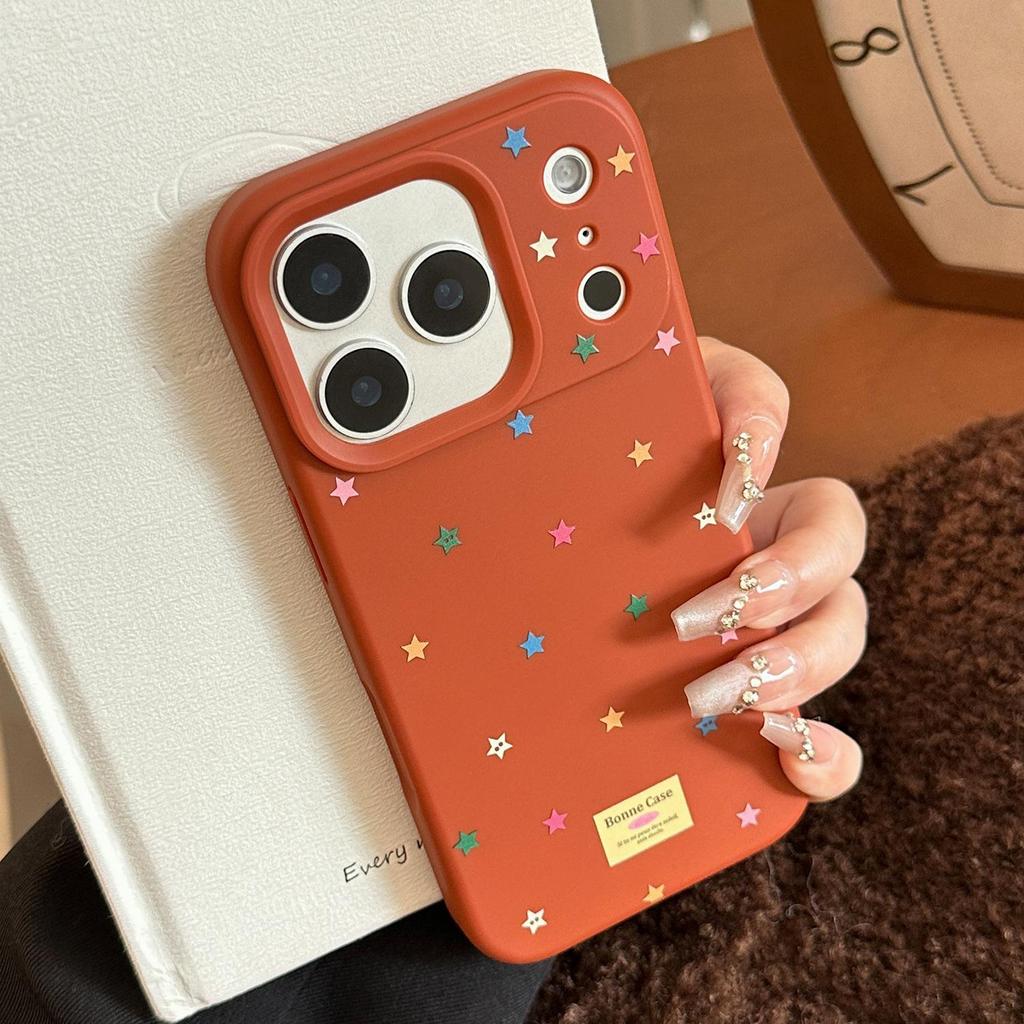 Цветной чехол для телефона со звездами для iPhone 16, iPhone 17 и iPhone 17 Pro Max