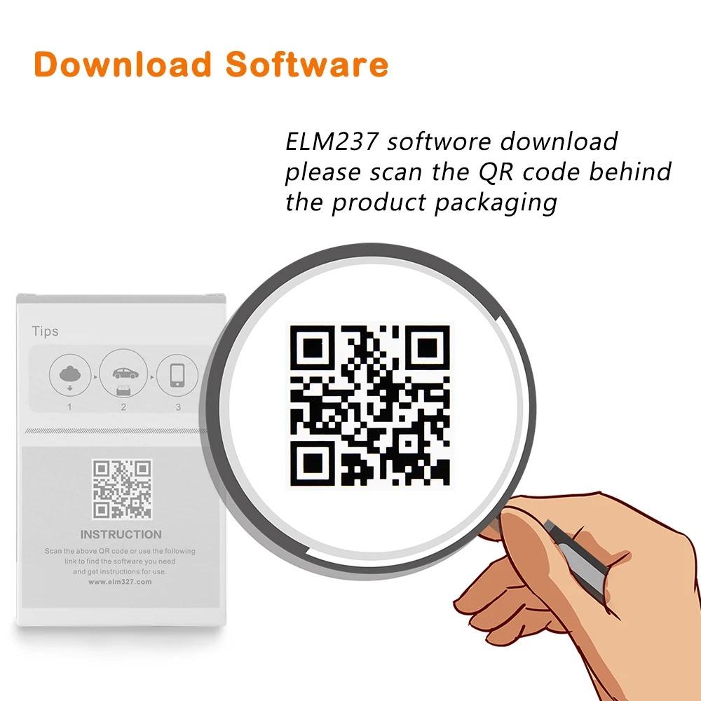ELM327 V1.5 Wifi Scanner Support Phone iOS Android ELM 327 On/Off  Car OBD2 16Pin Interface Scan Tool