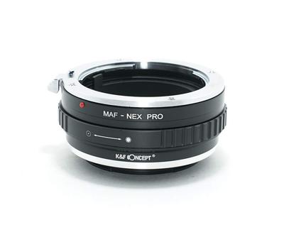 CONCEPT Адаптер Minolta - NEX PRO с салфеткой для линз K&F A-mount E-mount af-nex-pro (КФНЕКСПРО)