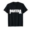 Официальная футболка Pantera с белым логотипом