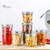 Стеклянная герметичная банка 300/400/500/650 мл с винтовой герметичной крышкой, большая емкость, прозрачная, многофункциональная, фруктовый джем, галантерейные товары, орехи, зерновые, приправы для хлопьев