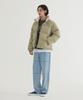 Covernat Civic Rds Short Puffer Light Khaki