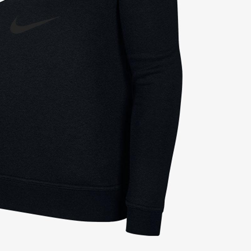 Nike Логотип American Vintage Print Hoodie Drawstring Hoodie Women Hoodies Black 938061-010