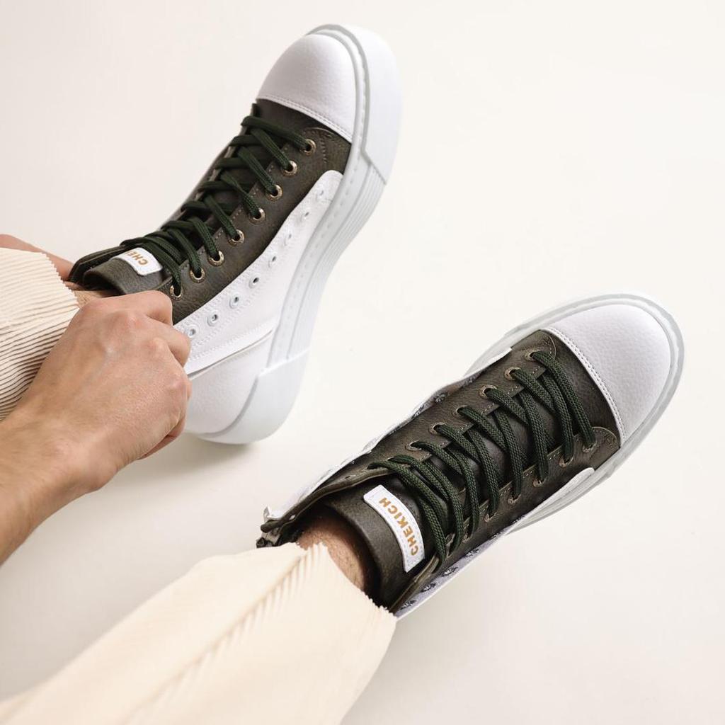 Chekich Оригинальная брендовая мужская спортивная кожаная обувь светло-коричневого цвета, повседневная спортивная обувь для ходьбы на шнуровке, на высоком каблуке и подошве средней длины, уличный стиль, мода 2023 г.