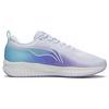 Li Ning Red Hare 6 Нескользящие, износостойкие, дышащие низкие кроссовки для бега Женские Бело-сине-фиолетовые ARMT016-7