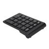 Черная 22-клавишная мини-цифровая беспроводная Bluetooth-клавиатура для ПК с ОС X