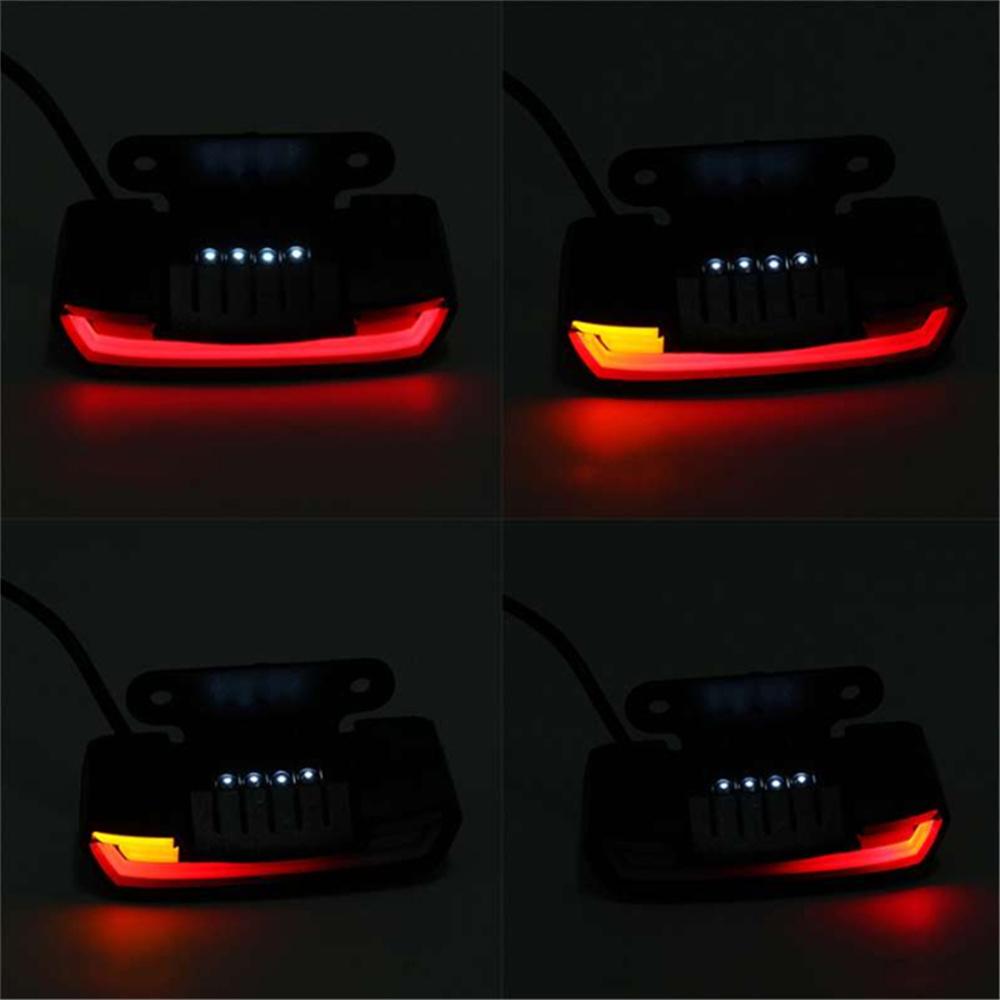 Мотоциклетный фонарь задний стоп-сигнал двойная вспышка предупреждение динамичный указатель поворота