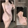 Xianyi Кружевное сексуальное облегающее платье-комбинация Pure Desire - Однотонная одежда для сна 689