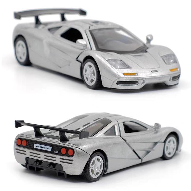 Ретро Классика 1993 McLaren F1 Supercar Match Version 5 дюймов Металлический Автомобиль Моделирование Литой И Игрушечный Автомобиль RMZ City 1:36 Подарки на День Рождения из сплава