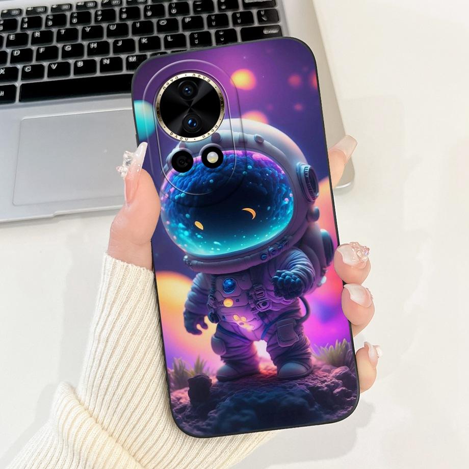 For Huawei nova 12 / Nova 12 Pro 12 Ultra Phone Case NOVA 12s 12 SE Cute Soft Liquid Silicone Shockproof Bumper Cover Soft Funda