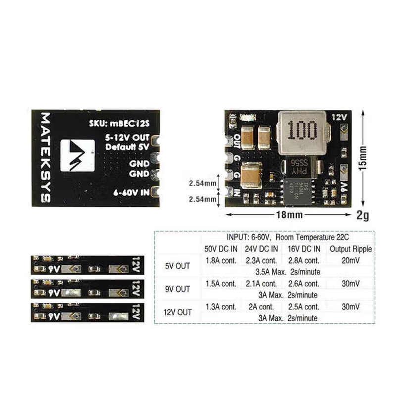 FPV Micro BEC Step-Down Module