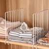 1 Pair Metal Shelf Dividers High Strength Rustproof Closet Organization Simple