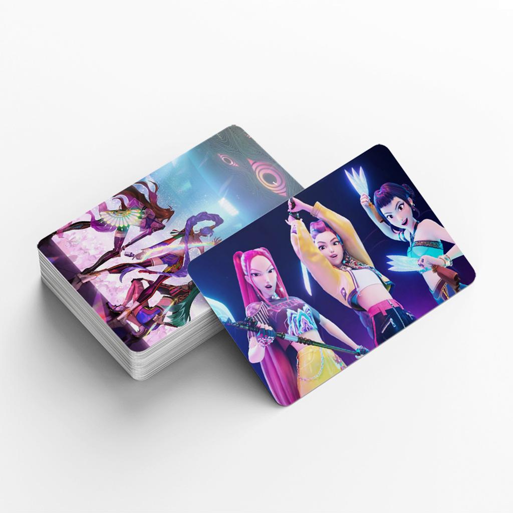 92 Double Sided HD Color Printed Photo Cards Of Anime Characters, Anime Peripheral Collection Cards, Stickers And Greeting Cards