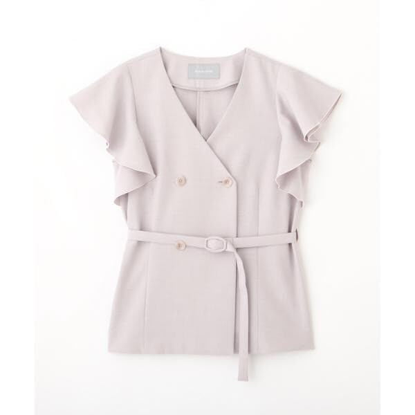 [JILL by JILL STUART] Жилет с рукавами-рюшами