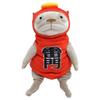 Morisaka Global Local Mochi Otter Kaminarimon Large Gray 22x22x32cm Otter Plush Toy Souvenir Asakusa Tokyo Japan Tourist Attraction Travel Soothing