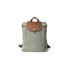 Рюкзак Le Pliage из переработанного холста с кожаной отделкой, обычный, женский, цвет Streptopelia Gray
