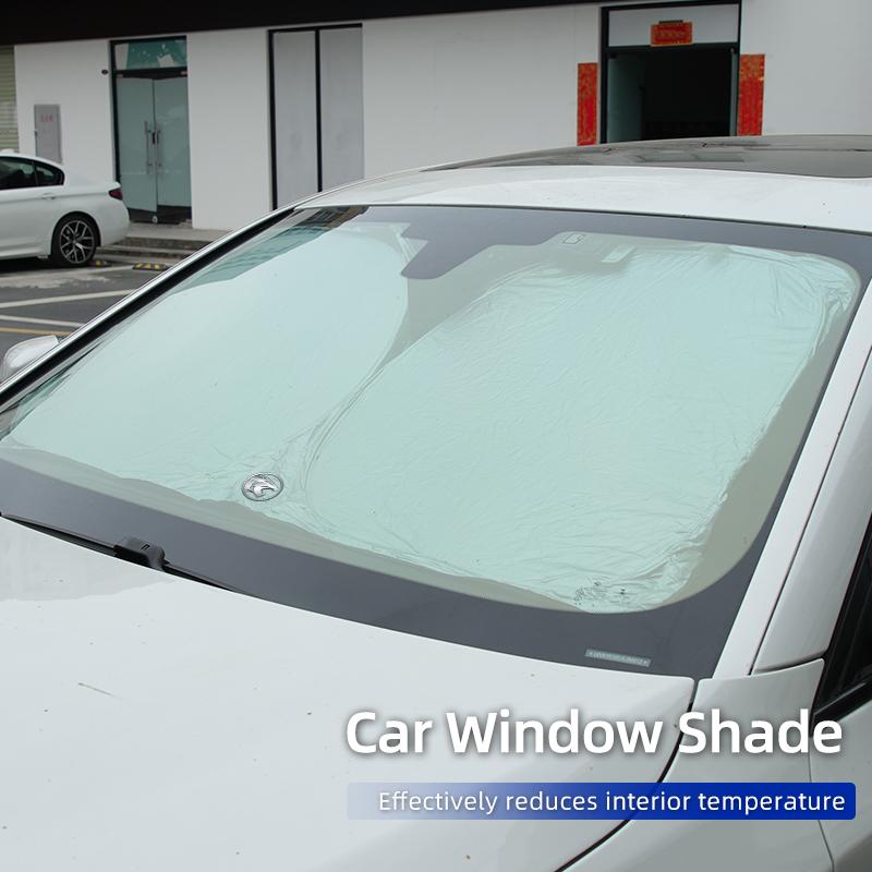BER1 Car Front Sunshade 360° Foldable UV Protection Cover Auto Summer Accessories For Proton Exora Iriz R3 Wira Saga Satria Magma X50