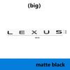5 English letter stickers Fit for Lexus NX260 RX350 GX550 CT200H IS250 CT IS LS ES NX RX UX GX GX470 RX400 ES300 GS300 F sport UA9