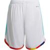 adidas Rbfa A Короткие однотонные футбольные шорты с принтом логотипа и эластичной талией, прямые, мужские шорты белого цвета HD9410