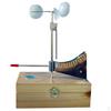 Wind Direction Indicator Model with Wooden Base, 8.1x5.5x11.8inch, Scientific Experiment Equipment,