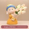 Pearl Girl Bouquet Holder Figurine