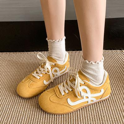 Ретро обувь Dexun 2025 весна женская обувь новая на плоской подошве обувь Форреста Гампа спортивная обувь легкая повседневная мягкая подошва одинарная обувь