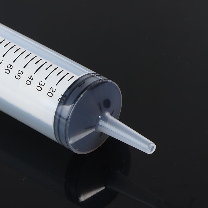 Большой многоразовый измерительный шприц для питательных веществ для гидропоники, 80–350 мл + трубка 1