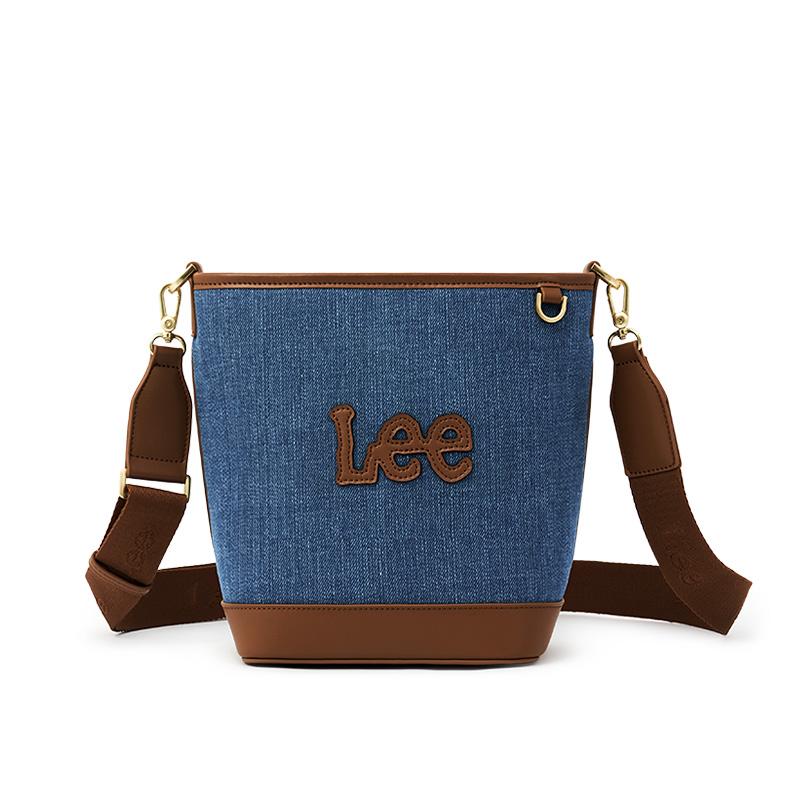 New Lee Fabric Crossbody Bags Regular Women's Denim Blue LE240071M-503