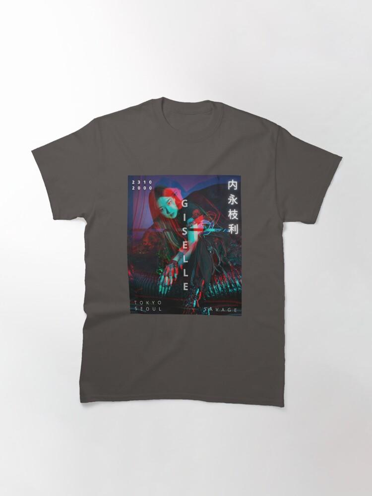 aespa Giselle SAVAGE Glitch Version Classic T-Shirt