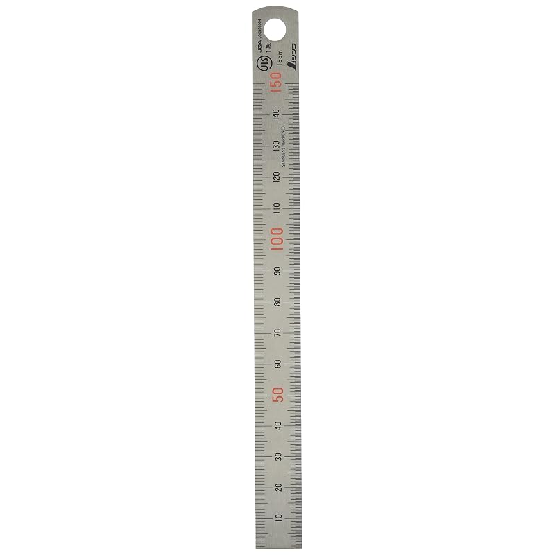 HOZAN Металлическая линейка, Прямая линейка, 150 мм SB-42