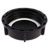 Black Plastic Valve Lid 3" 100Mm Cap For Ibc Tank Valve Leakproof Cover