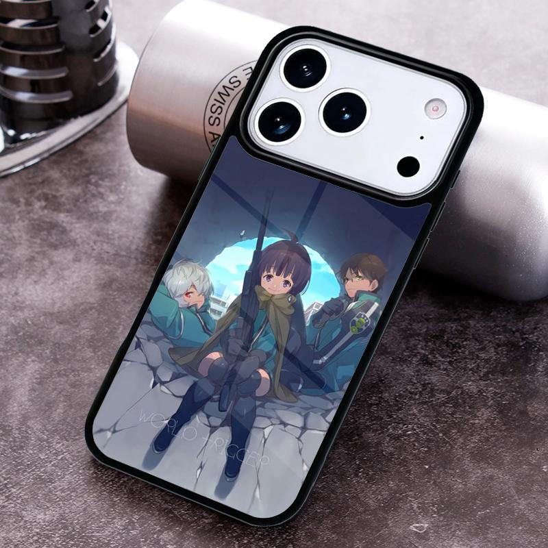 Чехол для телефона World Trigger для iPhone 17,16e,15,14,13,12,11, Mini, Pro, MAX, мягкий силиконовый чехол