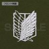 COSPA Attack on Titan Scout Regiment Embroidered MOSS L Size [Official] One-Point T-Shirt