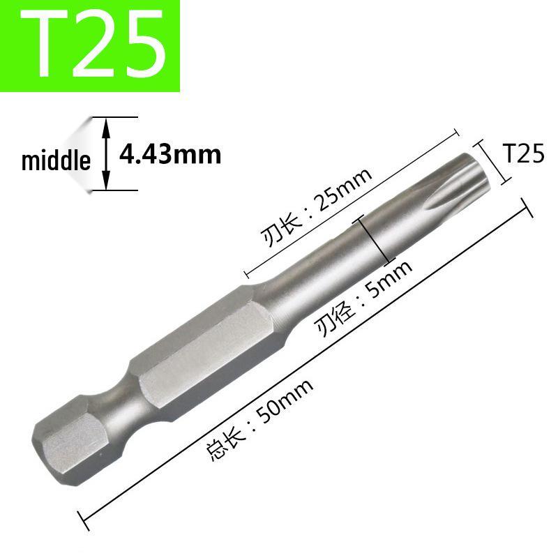 Набор звёздообразных бит с шестигранным хвостовиком: Магнитная отвертка и набор сверл высокой твердости