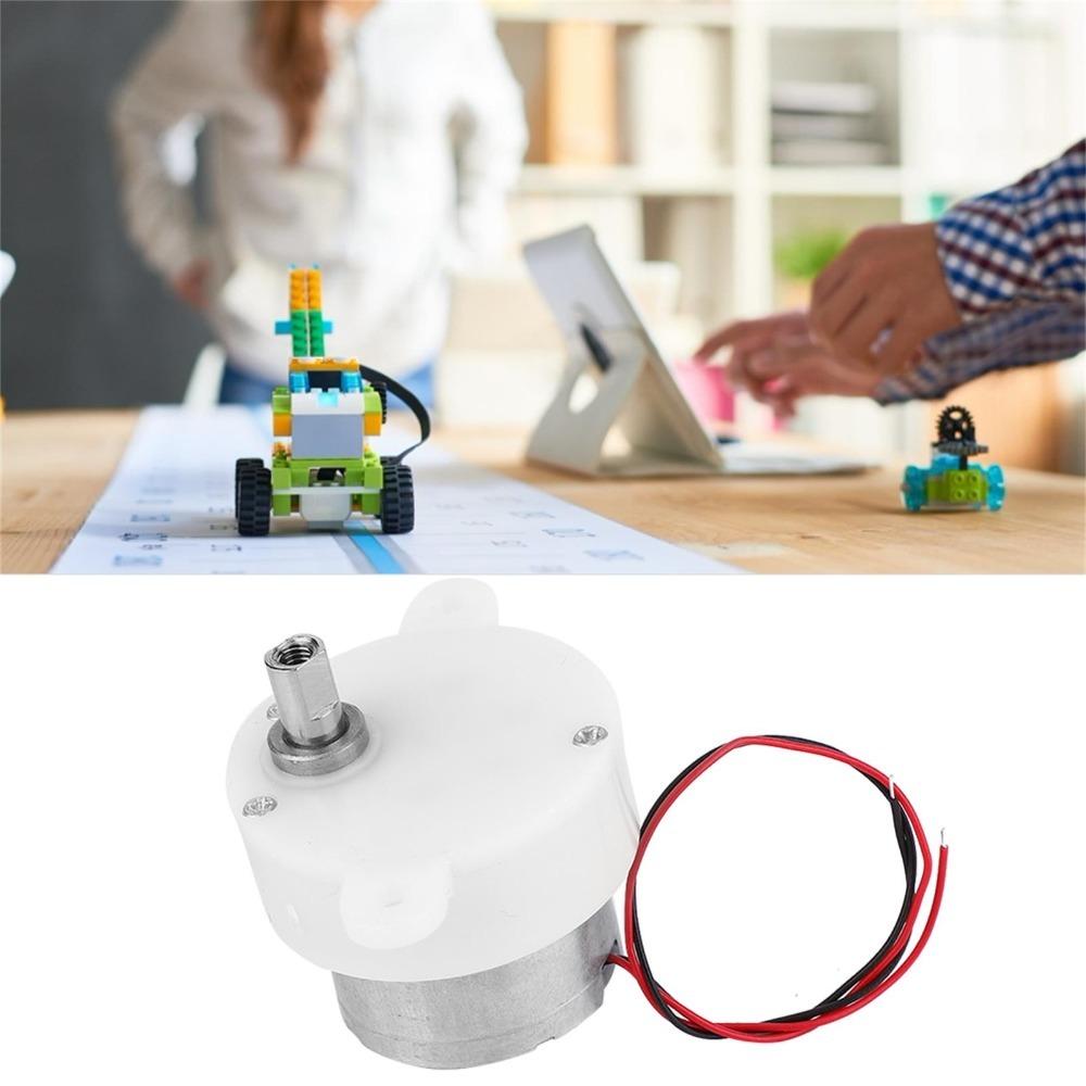 1pcs/3pcs 5RPM Speed Reduction Motor Low Consumption Micro Gear Motor High Torque Motor Robot Motor