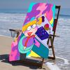 proof beach towel with a Rugrats pattern - soft,absorbent,quick-drying,machine washable - perfect for swimming,camping,bathing