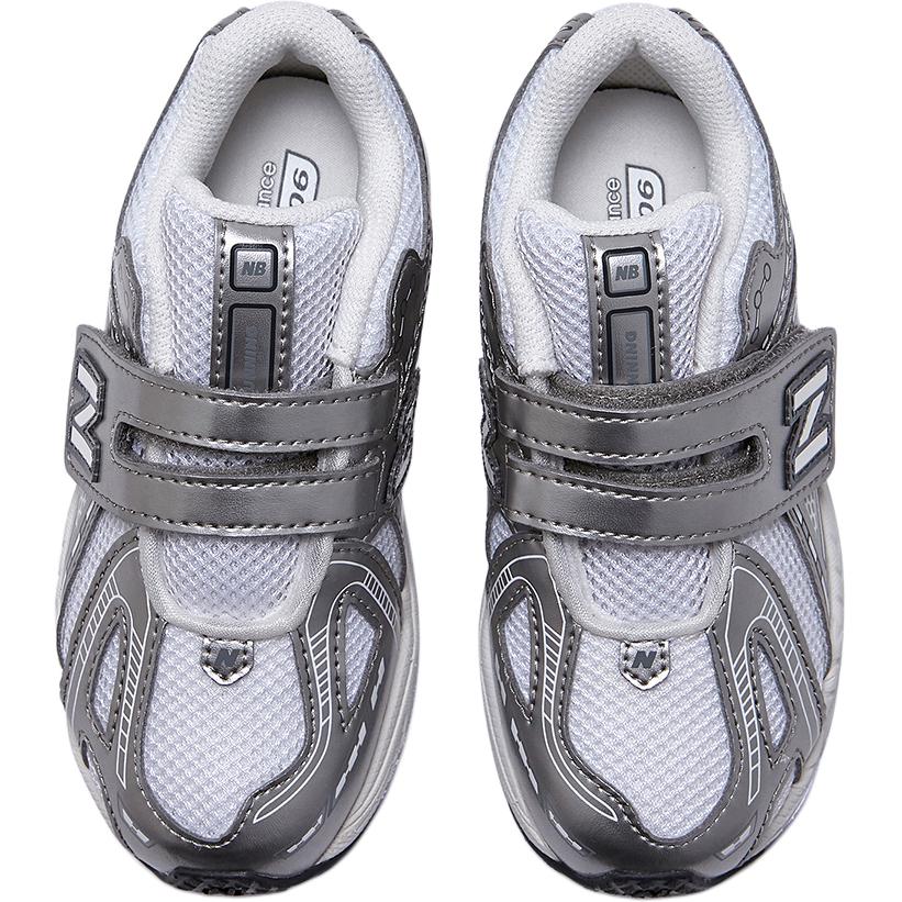 New Balance Nb 1906R Удобные Мягкие Универсальные Низкие Повседневные Кроссовки Детские кроссовки Серебристые IV1906SW