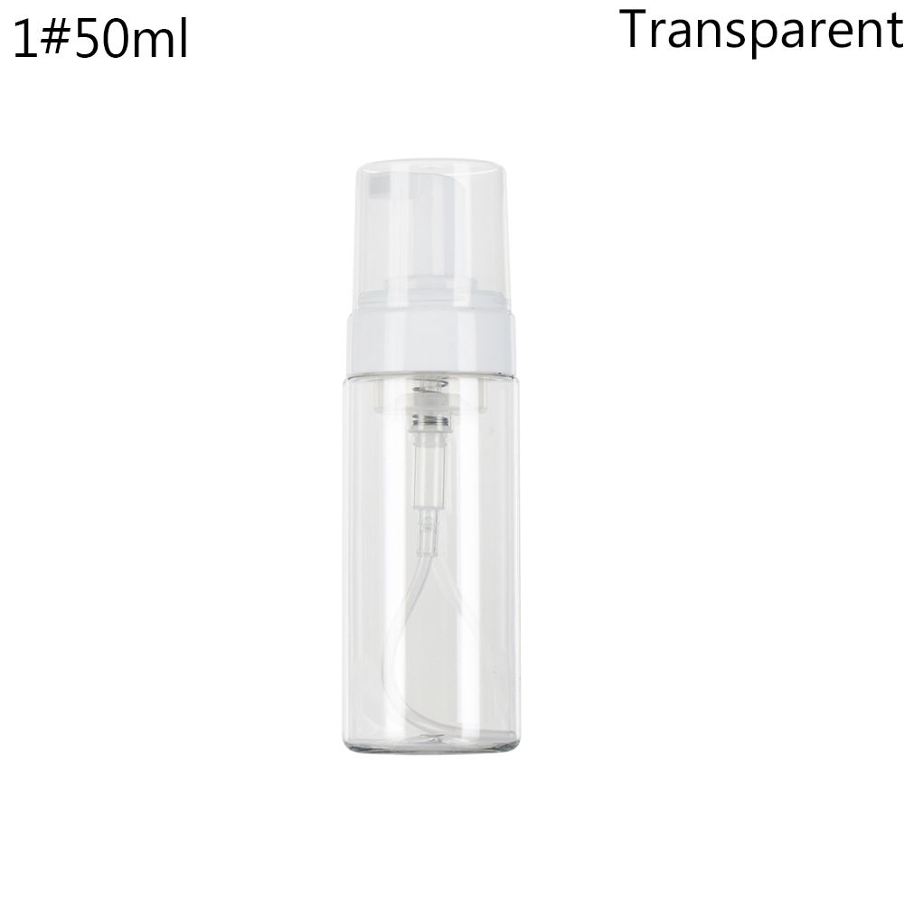 Hand Sanitizer Shampoo Shower Gel Soap Dispenser Clear Foaming Bottle Pump Container Liquid