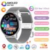 2025 New GPS Smart Watch Women True AMOLED 466*466 HD Screen Health Tracker Sports NFC Voice Bluetooth Call Smartwatches Ladies