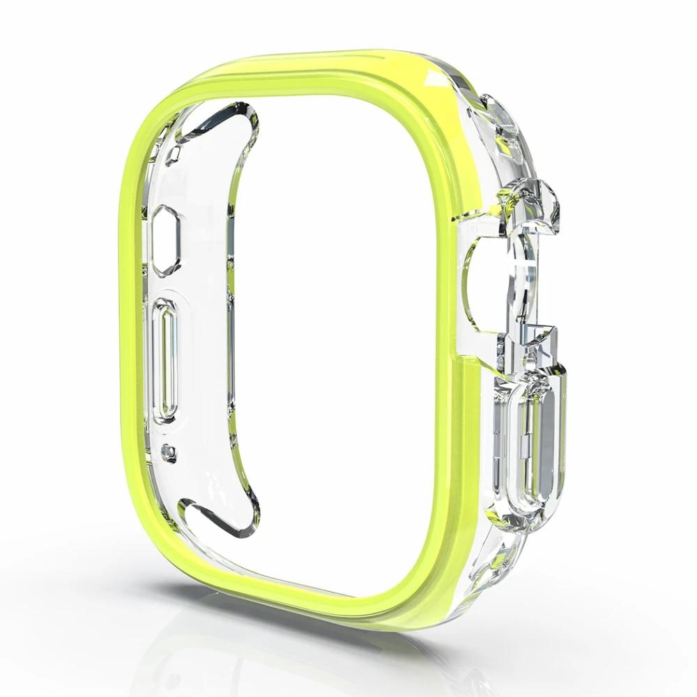 Резиновый чехол для Apple Watch Ultra 2 Чехол 49 мм 45 мм Рамка Защитный бампер Крышка 41 мм 45 мм Для iWatch Серии 9 8 7 6 5 44 мм 40 мм