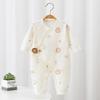 Бесплатная доставка ромпер для новорожденных с бабочкой: Чистый хлопок, Четыре сезона, Детский боди для младенцев 0-6 месяцев