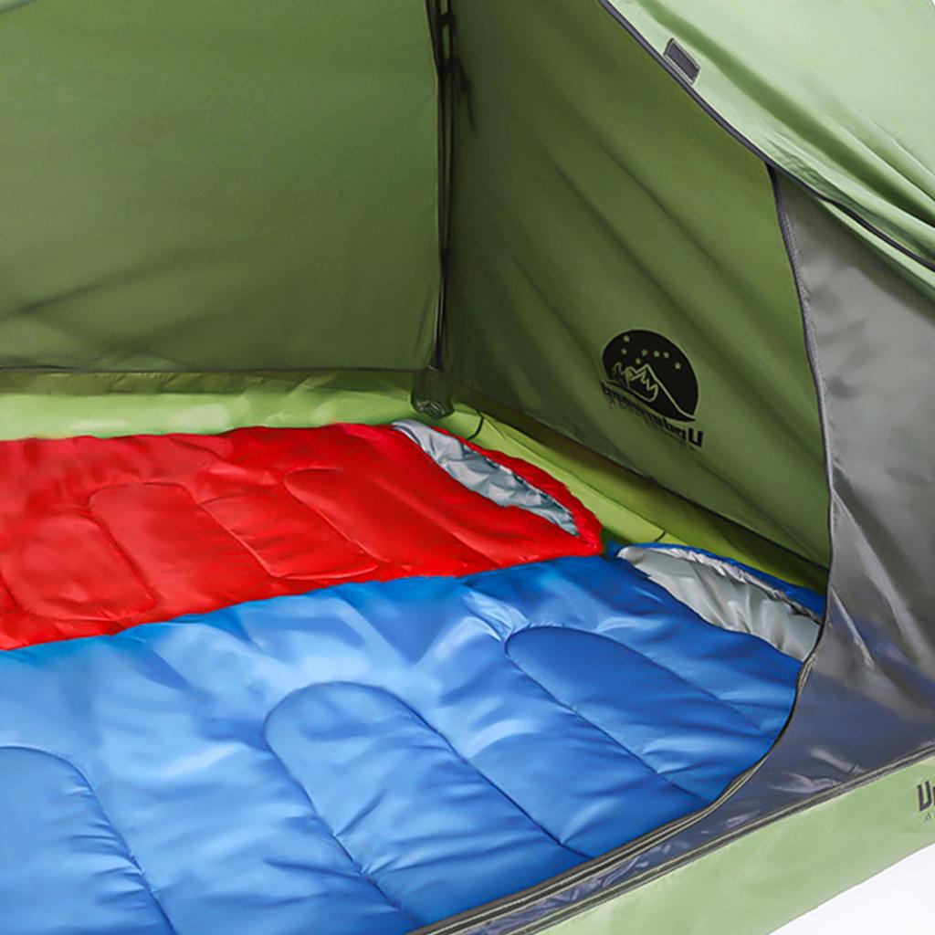 Underwood Агрегатор Конверт Летний Спальный мешок Компактный 1-местный Кемпинговый Спальный 3-сезонный Спальный Комфортная Температура до Легкая Упаковка Для