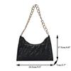 Retro Alligator Pattern Female Small Handbags and Purse Armpit Shoulder Bags High Quality PU Leather Ladies Clutch Totes Bag