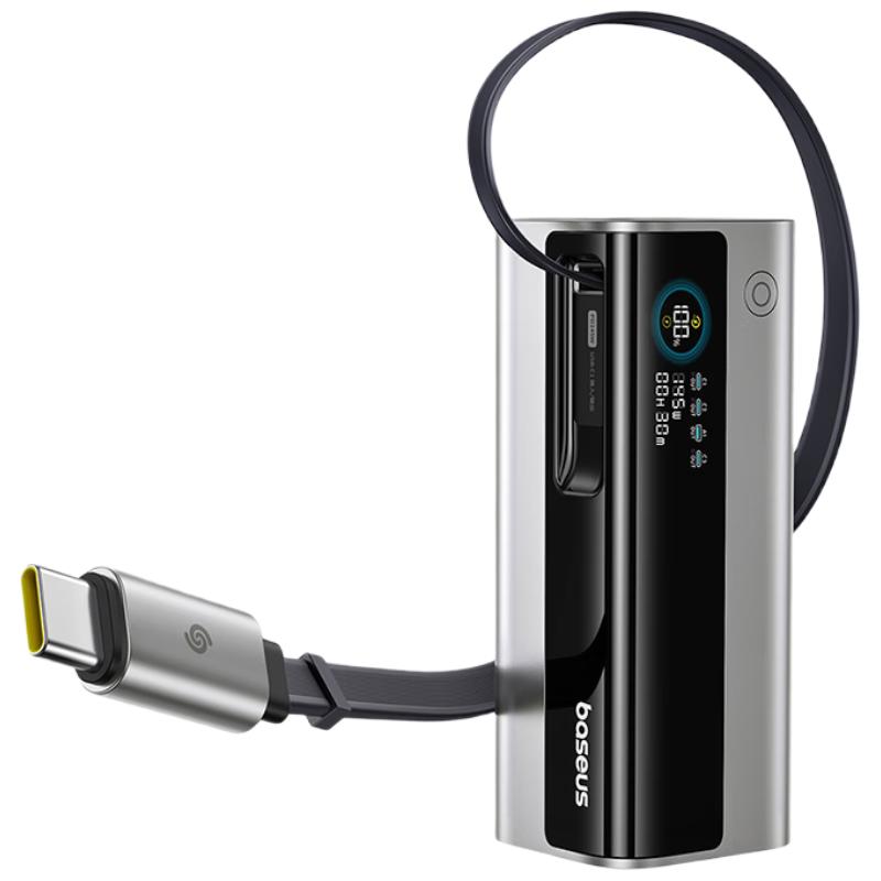 Baseus Geeks 145W 20000mAh Ret retractable Cable Power Bank