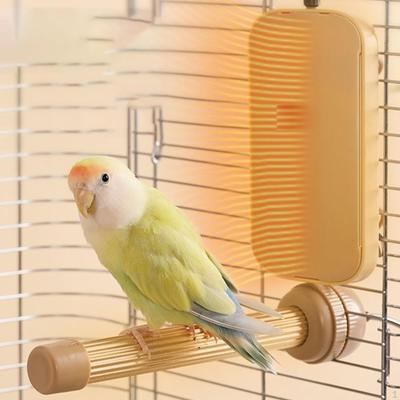 Обогреватель для птичьей клетки Аксессуары для клетки Компактный USB-обогреватель Греющая подушка для попугаев какаду