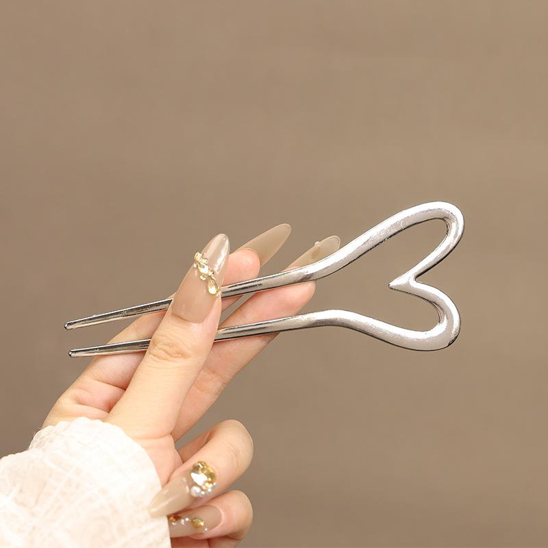 Female New Chinese Simple Love Hairpin