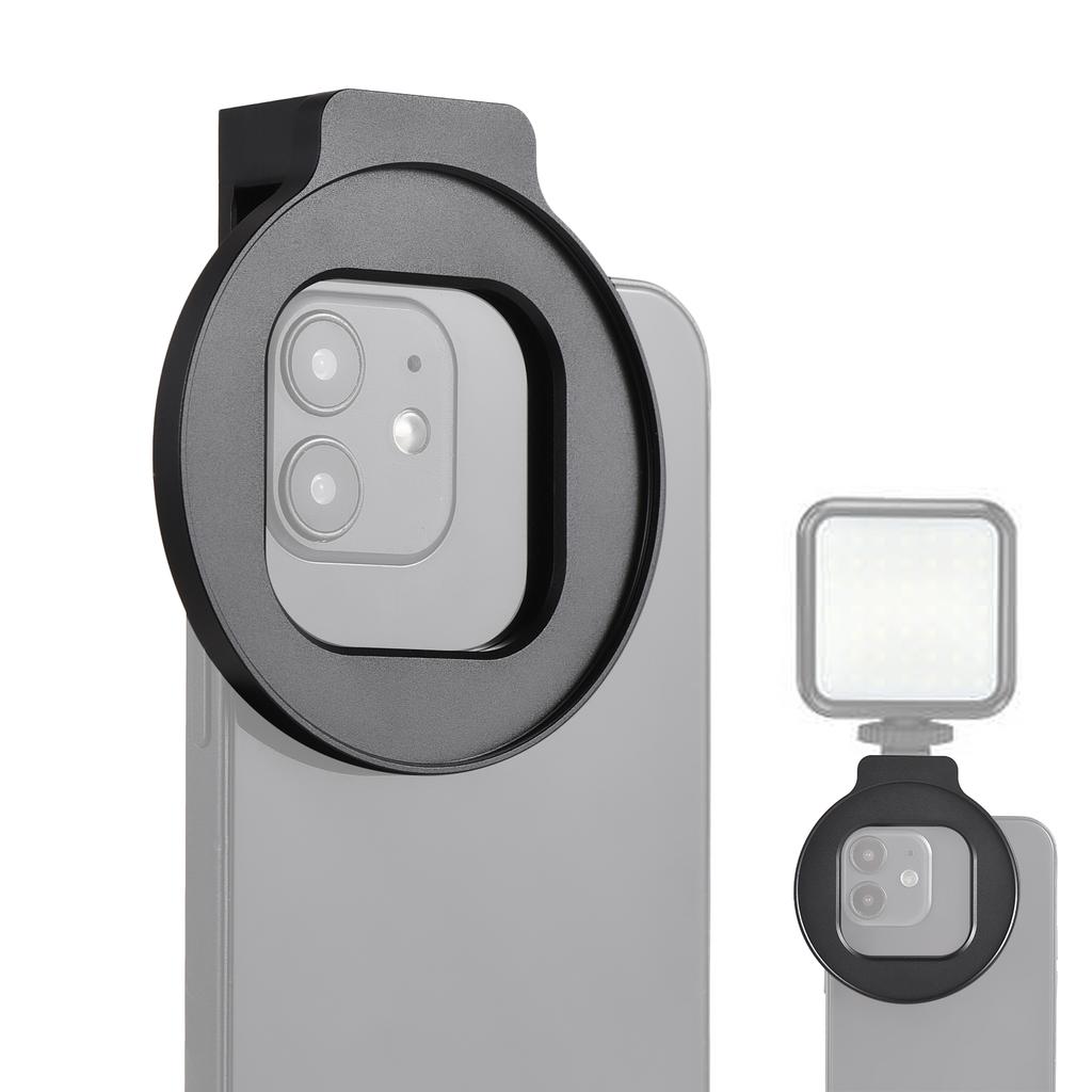 67mm Thrded Lens Filter Clip Thrded Lens Filter Clip with Cold Shoe Mount Replacement for 15/14/13/12