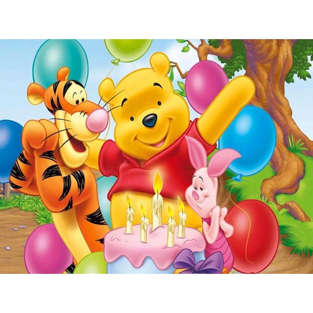 Мультяшная 5D DIY Алмазная Живопись Стич Холодное Сердце Алмазная Вышивка Мозаика Винни Пух Домашний Декор Детский Подарок