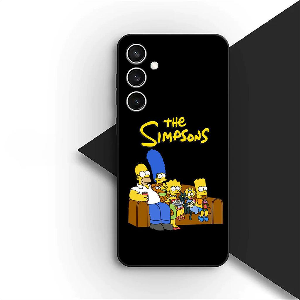 Чехол для Motorola Moto G86 G57 E14 E15 G14 G34 G67 G84 G24 A54 G15 Power E22 Корпус Чехол для телефона Мультяшный Аниме S-Симпсоны